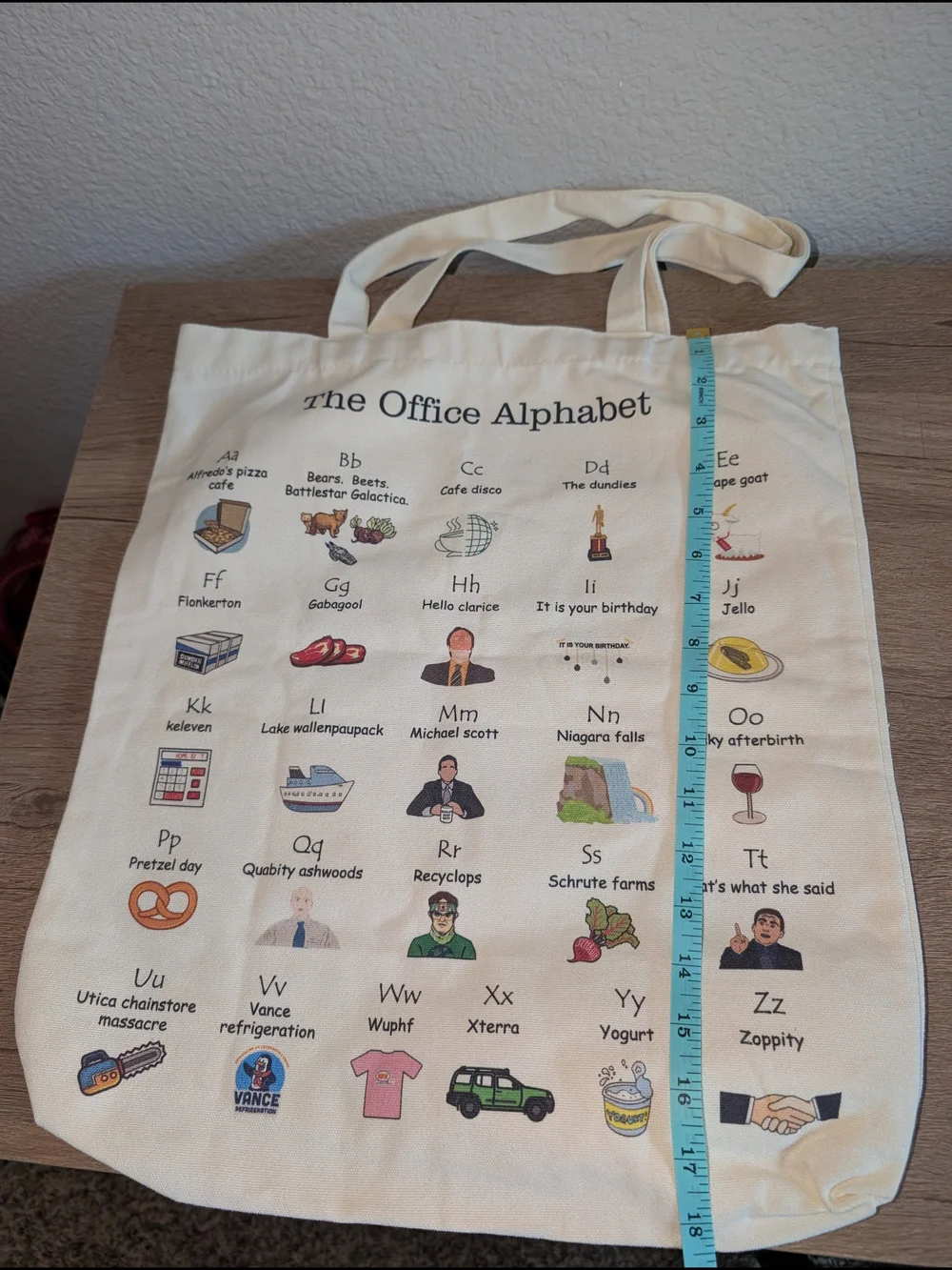 N/A canvas tote